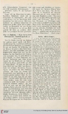 Kleinere Mitteilungen