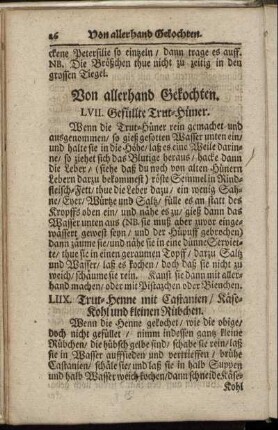 Von allerhand Gekochten.
