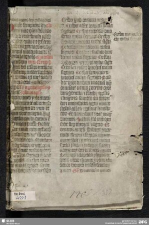 De schismate - Mscr.Dresd.A.99.b