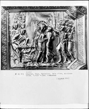 Der Hochaltar des Aachener Münsters — Pala d'Oro Ottos III. — Der Judaskuß
