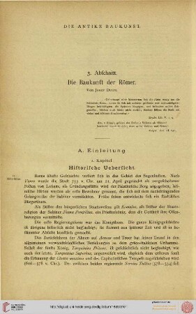 3. Abschnitt: Die Baukunst der Römer