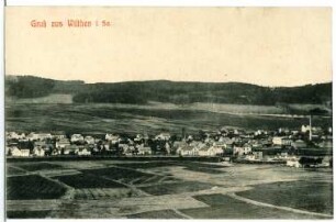 Wilthen. Blick auf Wilthen