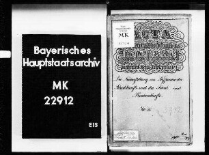 Volksschulwesen: Die Neuherstellung der Fassionen der Schuldienste und der Schul- und Kirchendienste.