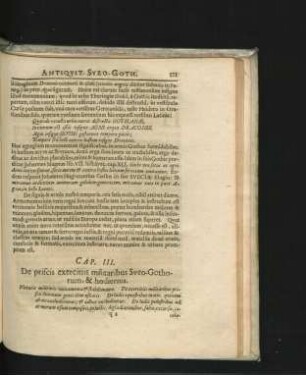 Cap. III. De priscis exercitiis militaribus Sveo-Gothorum & hodiernis.