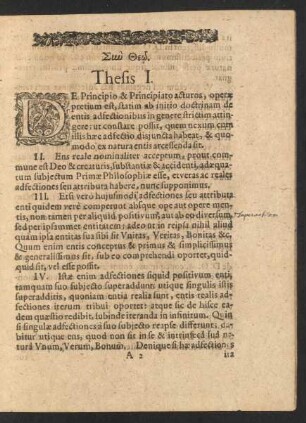 Thesis I. [bis] XLIII.