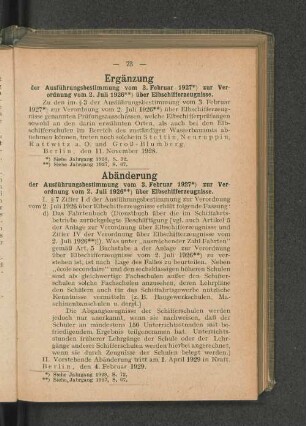 Abänderung