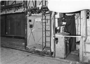 Bühnentechnik : Dresden-Altstadt, Theaterstraße 2. Schauspielhaus (Großes Haus). Bühnentechnik