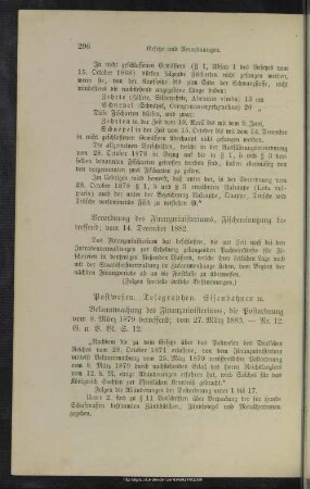 III.1.11 Postwesen. Telegraphen. Eisenbahnen.