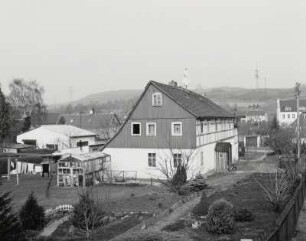 Neukirch, Wohnstallhaus : Neukirch. Wohnstallhaus, Dorfweg 9, (1. Hälfte 19. Jahrhundert). Ansicht von der Alten Straße