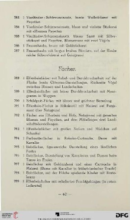 Fächer (Nr. 788-799)