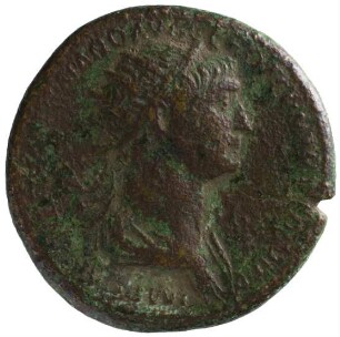 Münze, Dupondius, 112 - 114