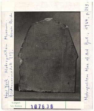 New York. Bildhauermodell (Neues Reich). Metropolitan Museum