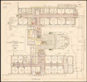 Unterrichtsanstalt des Kunstgewerbemuseums, Berlin Erweiterung: Grundriss KG 1:100