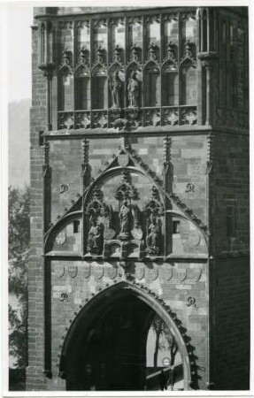 Der altstädter Brückenturm, Prag, Böhmen und Mähren