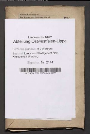Erblasser: Otto, Margarethe: