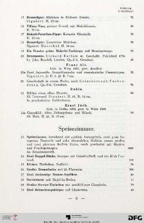Speisezimmer (Nr. 23-95)