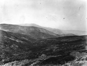 In der Sierra de Gredos : Blick über eine Berglandschaft