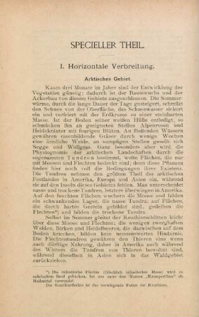 I. Horizontale Verbreitung