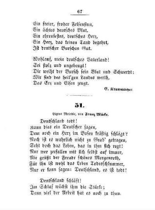 51. Eigene Melodie