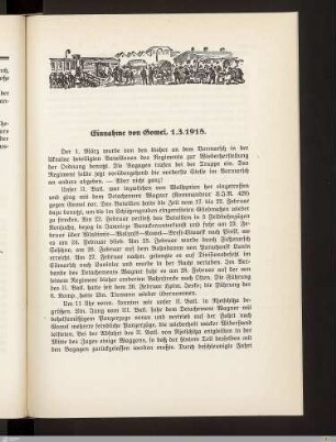 Einnahme von Gomel
