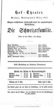 Die Schweizerfamilie