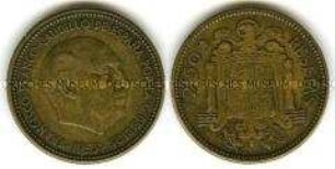 2,5 Pesetas, Franco