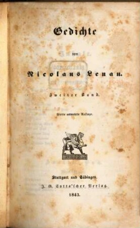 Gedichte, 2