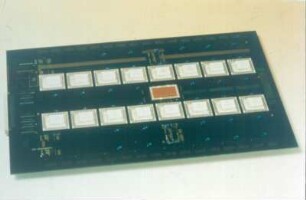 Berlin. Heinrich-Hertz-Institut. Eine breitbandige elektronische Bildfernsprechkoppelfeldkarte