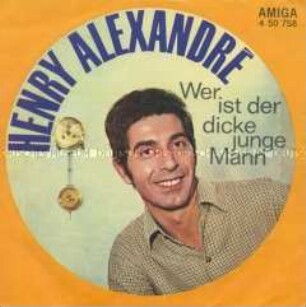 Schlager mit Henry Alexandre, Plattenhülle