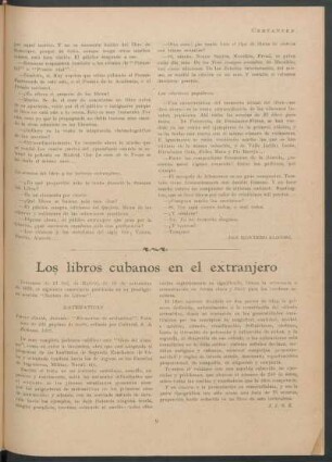Los libros cubanos en el extranjero