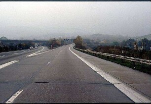 Abzweig Nebenfahrbahn (Stuttgart Richtung Nürnberg) [Abzweig Stuttgart->Würzburg,Nürnberg , Stuttgart->Mannheim]