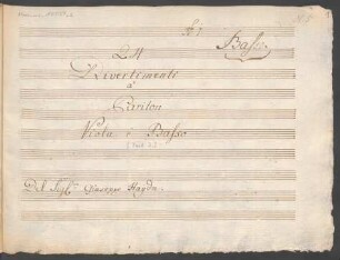 [Violoncello, Teil 3: Hob. XI, Nr. 49-72]