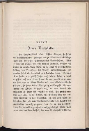 XXXVII. Franz Winterhalter.