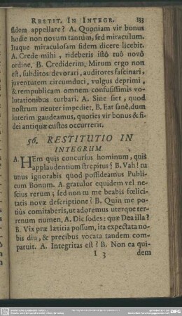 56. Restitutio In Integrum