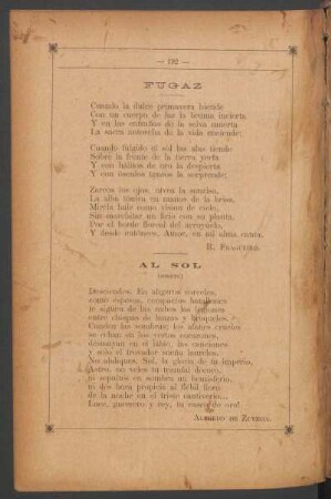 Al sol : (Soneto)