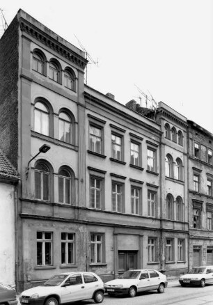 Görlitz, Bautzener Straße 50. Wohnhaus (um 1860). Straßenansicht