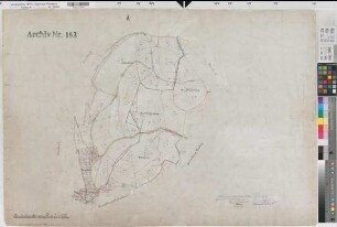 Oberheuslingen (Freudenberg), Niederheuslingen (Freudenberg), Separation Ober- und Niederheuslingen, Urkarte 2 Niederheuslingen Flur 3