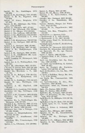 339-343, Speidel, Fr. Be. - Steinhoferus