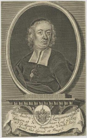 Bildnis des Hier. Ambros. Langenmantel