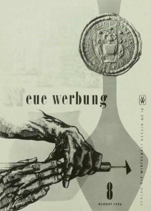 Titelblatt 'Neue Werbung'