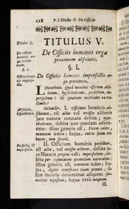 228-273, Titulus V