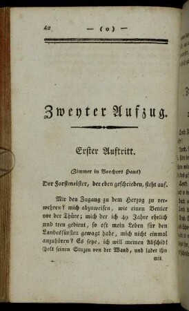 Erster Auftritt. - Zehnter Auftritt.