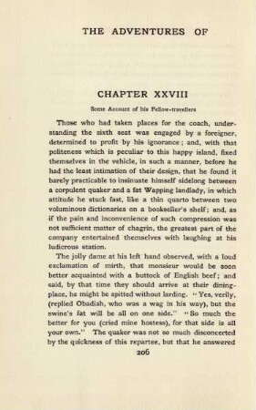 Chapter XXVIII. Some account of his fellow-travellers