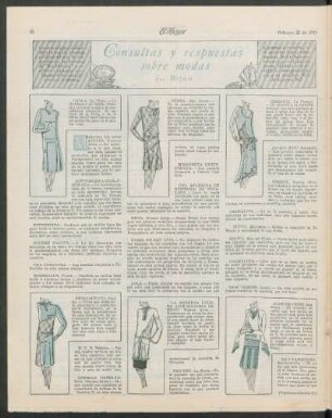 Consultas y respuestas sobre modas