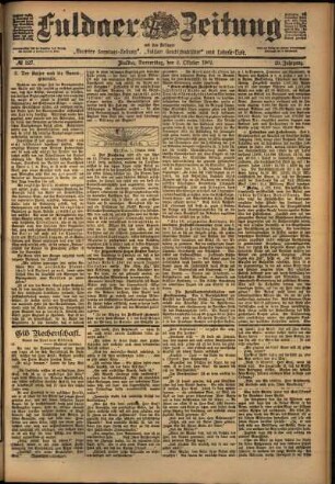 Ausgabe vom Donnerstag, den 02. Oktober 1902.
