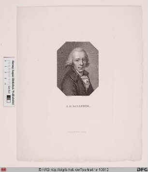 Bildnis August Gottlieb Meissner