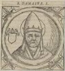 Bildnis von Papst Damasius I.