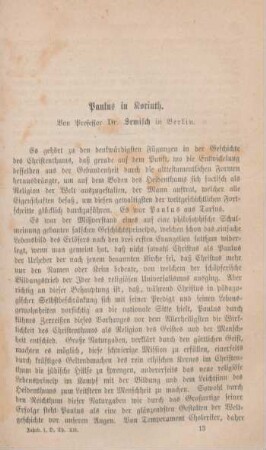 193-210 Paulus in Korinth