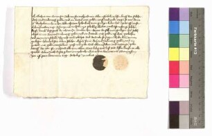 Quittung des Eberhard von Gemmingen.