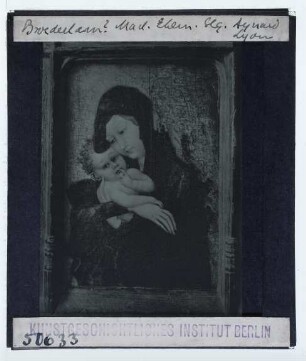 unbekannt, Madonna mit Kind (Louvre)